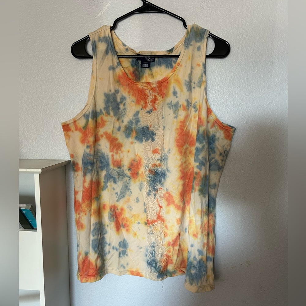 Venezia Tie-Dye Sleeveless tank Top